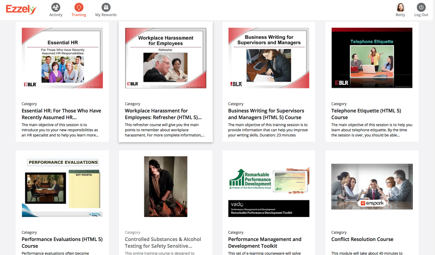 Employee Training Application Employee Training Application